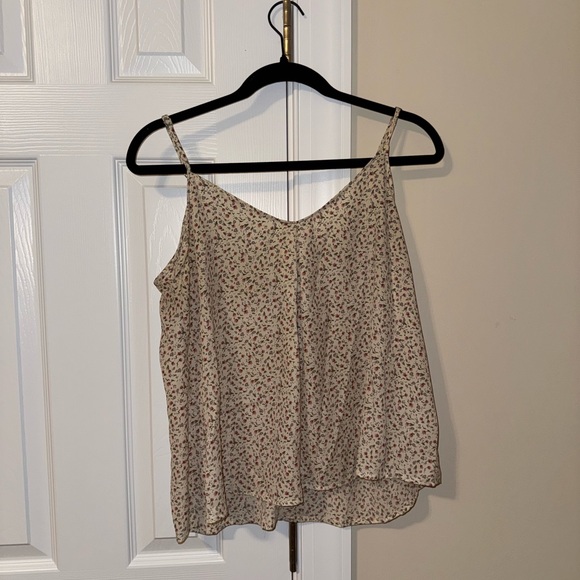 Lush Cream Floral Camisole Top - Picture 2 of 3